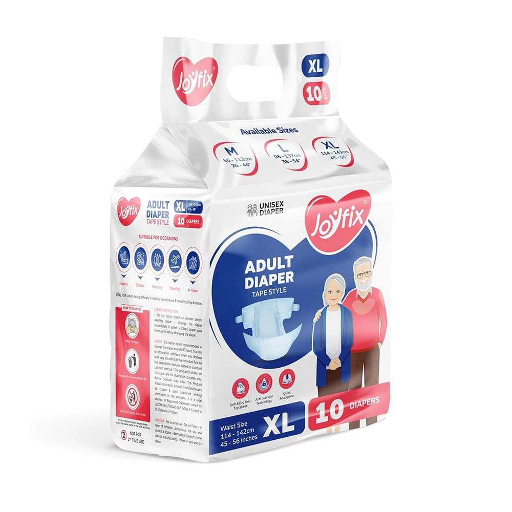 Joy Fix Diapers- XL (10 Diapers Per Pack)-1 (1)